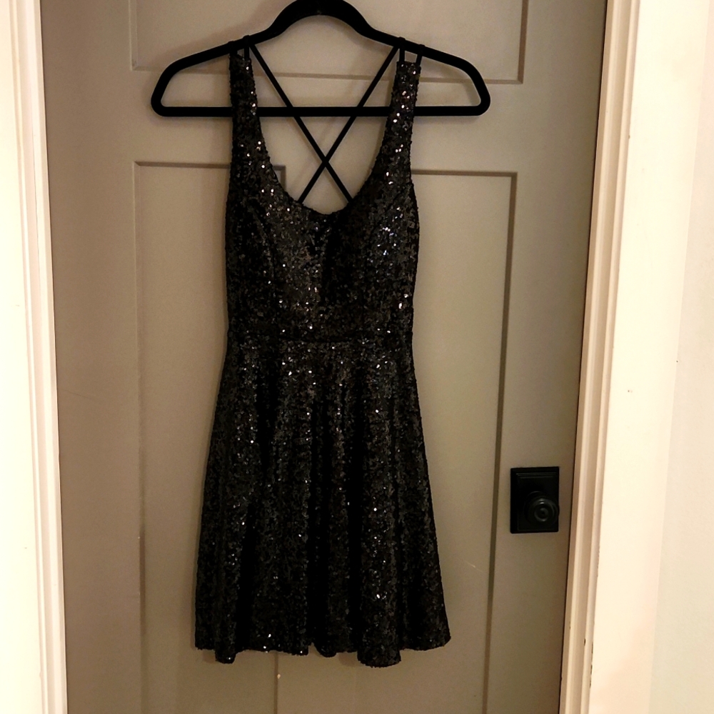 HEAVY Sequin Prom / Homecoming / NEW YEARS EVE / Formal dress